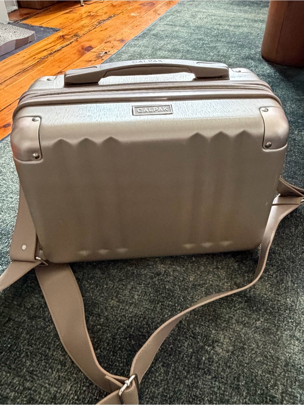 Calpak Ambeur Vanity Case in Gold